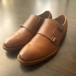 Aldo Gallaud Brown Double-Monk Size 7.5 US